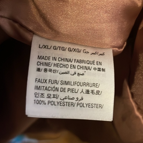 Style & Co. “Teddy” Hoodie Mauve Jacket Sz L/XL - Picture 8 of 8